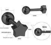 LUXUSTEEL 2 Pieces Punk Hoops Earrings For Men Black Stainless Steel Basic Geometric Ear Jewelry Gothic Hiphop Male Cool Earring