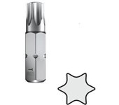 Punta atornillar mango 1/4 torx 25mm punta atornill tx10