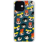 Funda original compatible con iPhone 13 Mini - The Powerpuff Girls Pattern
