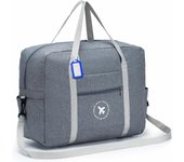 Bolso de Viaje Wizzair 40x30x20, Bolsa Deportiva Mano Maleta de Viaje Weekend Bandolera Militar Mochipa Bolsa de Senderismo Bolso Ordenador Portatil 15,6 Pulgadas