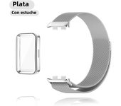 Metal Strap For Honor Band 9 Bracelet With TPU Case Screen Protector Soft Milanese Magnetic Loop Replacement Watchband