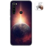 Tumundosmartphone Funda Gel Tpu para Xiaomi Redmi Note 8T diseño Tierra Dibujos