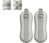 Pesas para Tobillos. Set de 2 Pesas para Muñecas y Tobillos de 0.3kg/0.5kg/0.75kg/1kg/1.5kg .Tobilleras y Muñequeras de Peso con Correa Ajustable para Ejercicio en Casa, Fitness, Rehabilitacion