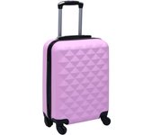 vidaXL Maleta con Ruedas Trolley Rígida ABS Accesorios Transporte Viajes Color Azul,  Negro,  Plateado y mas