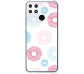 Funda Silicona Antigolpes para Realme Narzo 50A diseño Flores 06 Dibujos