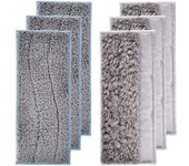Paquete de 6 mopas lavables para iRobot Braava Jet M6 (3 mopas húmedas y 3 mopas secas).