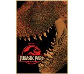 Dinosaur Canvas Painting Jurassic Park Movie Posters Vintage Posters and Prints Wall Art Pictures for Living Room Home Decor