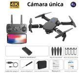 Professional Drone E88 4K Wide-Angle HD 1080P Camera WiFi FPV Height Hold Foldable RC Drone Quadrotor Helicopter Children's Toys