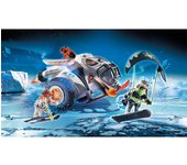 Playmobil espias spy team planeador de nieve