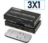 HDMI Switch 4K with Audio 4K 60Hz HDMI 2.0 Switch 5 in 1 out HDMI 4 in 1 out HDMI HDR Switcher audio extractor for PS5 PS4 Xbox