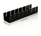 7-Slots Caps Holder Baseball Cap Display Rack Clear Acrylic Hat Holder Home Closet Organization Cap Storage Rack Store Decoratio