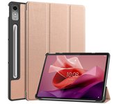 For Lenovo Tab P12 Case 12.7 inch 2023 Tri-Folding Stand Magnetic Smart Folio Cover for Lenovo Xiaoxin Pad Pro 12 7 12.7 Case