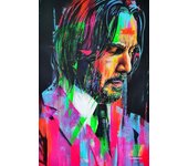 2023 New Movie John Wick Chapter 4 Series Film Keanu Reeves Poster Canvas Painting Wall Art Pictures Home Cinema Decor