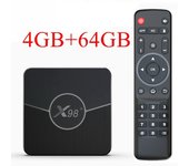 X98Plus TV Box Android 11.0 Amlogic S905W2 TVbox 4G 32G 64G AV1 BT 2.4G 5G Wifi 4K HDR Video Media Player X98 Plus Set Top Box