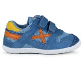 Zapatillas de Niño Munich Baby Goal, Inspiración Deportiva Retro, Resistente y Tenaz para Pequeños Guerreros