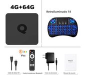 128GB Q1 Smart TV Box Android14 Allwinner H313 Dual Wifi 8K 64G 128G Media Player Android14  Google Media Player Set Top Box