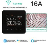 Tuya Smart Home Thermostat Water Electric Warm Floor Heating Gas Boiler WiFi Temperature Remote Controller with Google Alexa