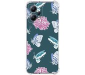 Funda Silicona Antigolpes para Xiaomi Redmi Note 12 5G diseño Flores 10 Dibujos