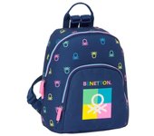 SAFTA  MINI MOCHILA PASEO BENETTON COOL BENETTON COOL 13x25x30 Cms.