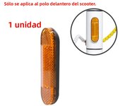 Front Rear Wheel Cover Protect Shell For Xiaomi Electric Scooter Pro 2/1s/M365 Pro Safety Reflective Tube Night Reflector Parts