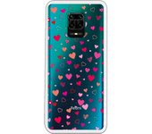 Funda original compatible con Xiaomi Redmi Note 9S - Note 9 Pro - Corazoncitos de colores