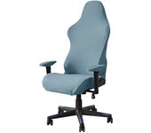 1pc Four Seasons Solid Color Racing Chair Cover Removable Machine Washable Polyester Elastic Racing Chair Cover