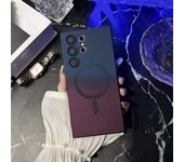 Magnetic Wireless Charge Gradient Case For Samsung Galaxy S25 S24 S23 S22 S21 S20 Plus Ultra For Magsafe Liquid Silicone Cover