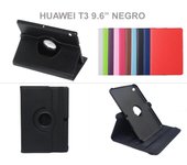FGNS Funda de Tablet giratoria 360 Grados para HUAWEI Tab T3 9.6,Carcasa Cuero PU, Giratoria 360 Grados, Función de Soporte,   Book Cover，Funda polipiel.