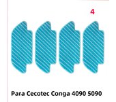 Main Roller Side Brush Mop Cloths Rag Replacement For Cecotec Conga 4090 4690 5090 5490 6090 Robotic Vacuum Cleaner Spare Parts
