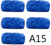 5pcs X100g Soft Velvet Yarn For Knitting Sweater Scarf Blankets Thick Crochet Yarn Threads