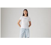CAMISETA LEVIS MUJER THE PERFECT TEE SERIF EMB BRIGHT WHITE G Whites