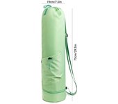 Bolsa De Yoga Con Bolsillo Para Botella Y Funda Para Pies Húmedos Bolsa De Almacenamiento Multifuncional Con Correa De Hombro Para Deportes