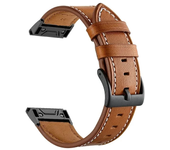 Quickfit 22 26mm Leather Strap For Garmin Approach S70 S62 Instinct 2 Forerunner 965 955 945 935 Epix Pro47mm Wristband Bracelet