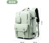 Mochila de viaje impermeable para mujer, morral de viaje para ordenador portátil de 15,6 pulgadas, 40x30x20, para estudiantes