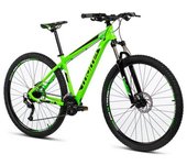 Moma Bikes Bicicleta Montaña PEAK 29" Aluminio, SHIMANO Altus 27v, Frenos de Disco Hidraulicos, Susp. Delantera con bloqueo (Talla L)