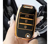 New TPU Car Key Case Cover Shell Fob for KIA RIO 3 K2 K3 K4 K5 Sportege Picanto Optima Soul Ceed Sorento Forte Stinger Cerato