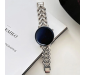 22mm 20mm Band for Samsung Galaxy Watch 6 5 4 40mm 44mm 6classic Active 2 Stainless Steel Chain Bracelet for Huawei GT2/3 Strap