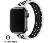 Solo Loop for Apple Watch Band 45mm 44mm 40mm 41mm 49mm 38mm 42mm Elastic Silicone bracelet iWatch Series 9 8 7 Ultra 2 SE Strap