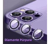 3Pcs Diamond Bling Protective Lens for iPhone 12 13 Mini 11 14 15 Plus Pro Max Glitter Camera Glass Decorative Protector
