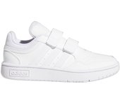 ZAPATILLAS SIN CORDONES NIÑO ADIDAS HOOPS 3.0 BLANCAS