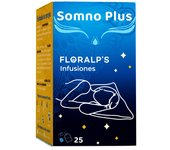 FLORALP'S - Infusión Somno Plus – 25  bolsitas para un Sueño Reparador con pasiflora, melisa y amapola