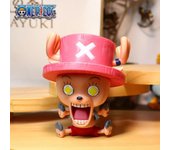 8cm Anime Figure One Piece Monkey D Luffy Roronoa Zoro Kawaii Toys Q Figural Nendoroid Car Decoration PVC Model Gift