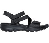SKECHERS SANDALIAS RELAXED FIT: EASY GOING TRIPLE ADJUSTABLE MUJER 163532