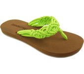 BRASILERAS Chanclas de playa de mujer con suela de goma