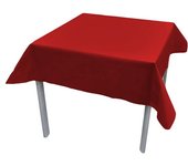 MONOUSO | Mantel Cortado no Tejido Novotex Rojo 1,2x1,2m (150 Uds)