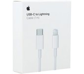 Cable original apple iphone usb tipo c a lightning - 1m  - mm0a3zm - a - blanco