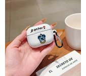 New Shockproof Protective Glossy HD Hard PC Earphone Cover-P-Potters-Case For AirPods 1 2 3 4 Pro Pro2 with H-Harrys-Metal Hook