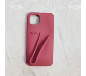 For Iphone 16 15 14 13 12 11 Promax Plus Pro Rhode Hailey Lipstick Lip Balm Lip Gloss Phone Case with Holder Espresso Lipgloss