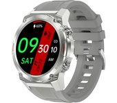 Reloj inteligente militar para hombres, pantalla AMOLED de 1,43", responde llamadas telefónicas, rastreador de actividad física con frecuencia cardíaca, oxígeno en sangre, rastreador de sueño, reloj inteligente resistente para iPhone y Android