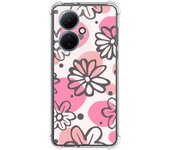 Funda Silicona Antigolpes para Vivo V29 Lite 5G diseño Flores 09 Dibujos